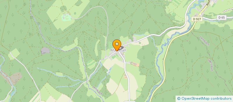 localisation de l'entreprise MONSIEUR PASCAL BALTZER  OBERSTEINBACH