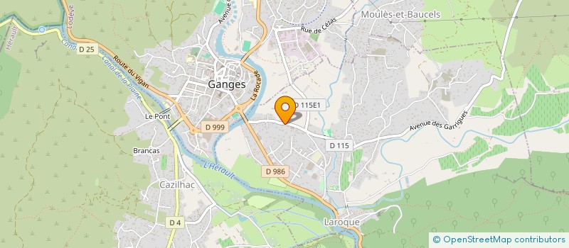 localisation de l'entreprise MONSIEUR PASCAL BANCILLON  LAROQUE