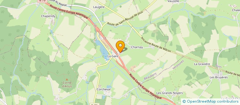 localisation de l'entreprise MONSIEUR PASCAL BARBIER  BEAUBERY