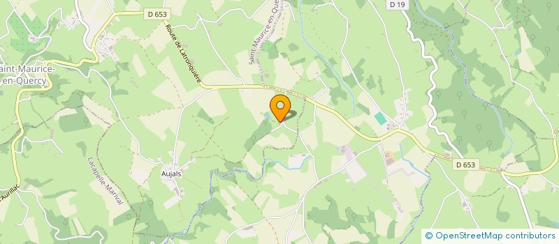 localisation de l'entreprise MONSIEUR PASCAL BARDET  LABATHUDE