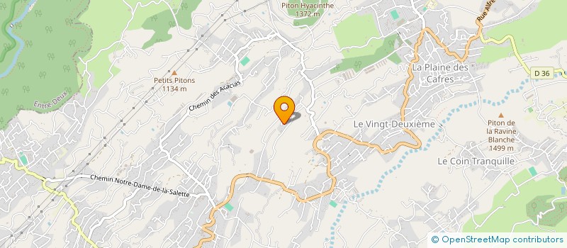 localisation de l'entreprise MONSIEUR PASCAL BARDEUR  LE TAMPON