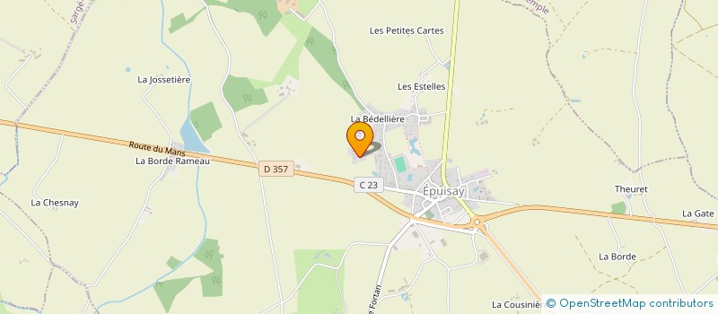 localisation de l'entreprise MONSIEUR PASCAL BARDEZ  EPUISAY