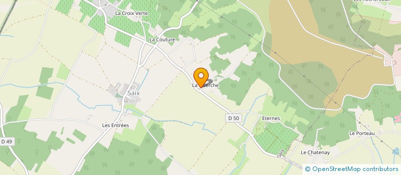 localisation de l'entreprise MONSIEUR PASCAL BARILLOT  SAIX