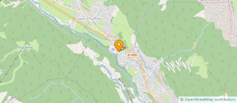 localisation de l'entreprise MONSIEUR PASCAL BARNEOUD  SAINT-CHAFFREY