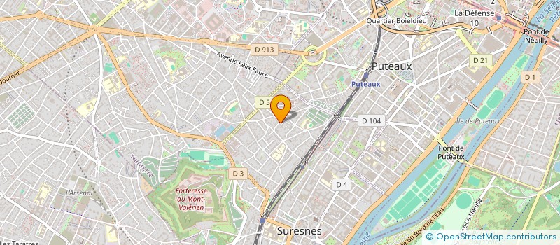 localisation de l'entreprise MONSIEUR PASCAL BARON à SURESNES