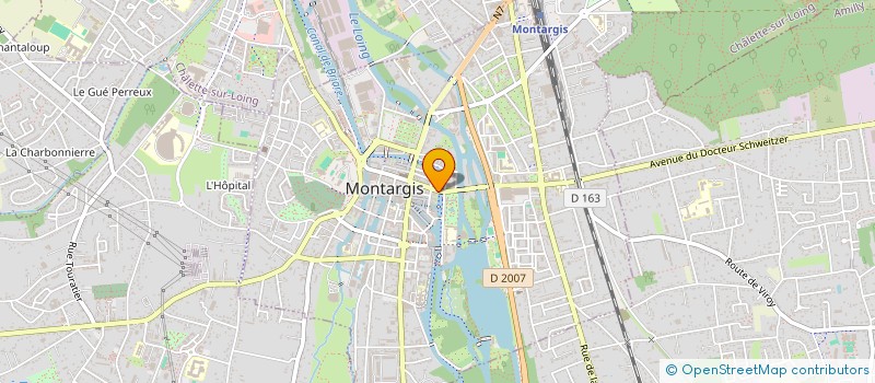 localisation de l'entreprise MONSIEUR PASCAL BARRAT à MONTARGIS
