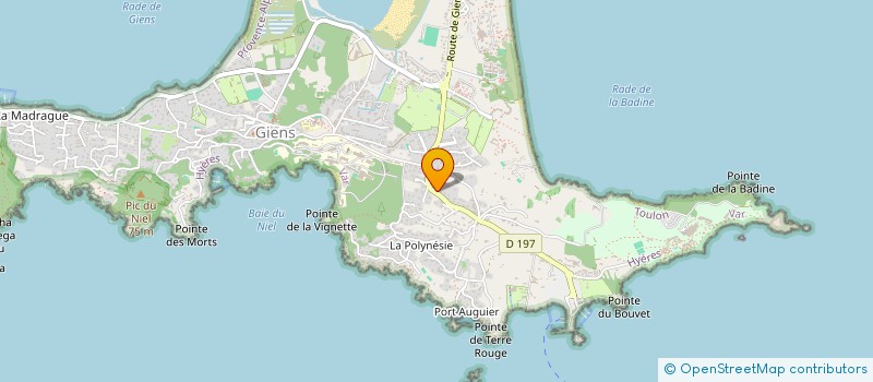 localisation de l'entreprise MONSIEUR PASCAL BARREIRO à HYERES