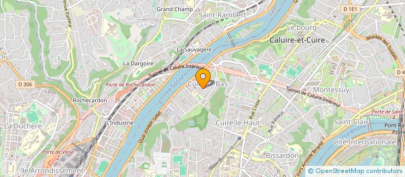 localisation de l'entreprise MONSIEUR PASCAL BARRET à CALUIRE-ET-CUIRE