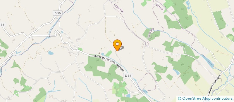 localisation de l'entreprise MONSIEUR PASCAL BARRIETY  MOLIERES