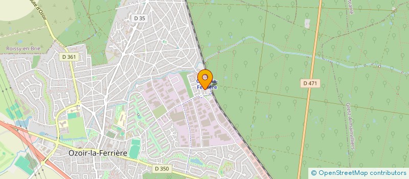 localisation de l'entreprise MONSIEUR PASCAL BASKAR  OZOIR-LA-FERRIERE