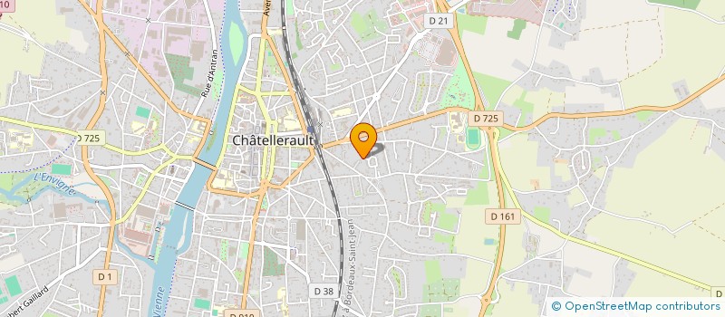 localisation de l'entreprise MONSIEUR PASCAL BATARD à CHATELLERAULT