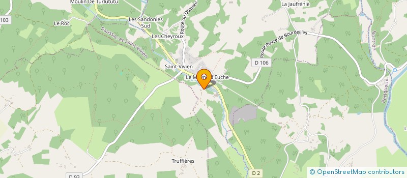 localisation de l'entreprise MONSIEUR PASCAL BATICLE à PAUSSAC-ET-SAINT-VIVIEN