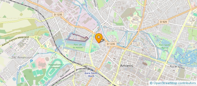 localisation de l'entreprise MONSIEUR PASCAL BAYLE  AMIENS