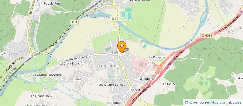 localisation de l'entreprise MONSIEUR PASCAL BAZILLE à NEUVIC