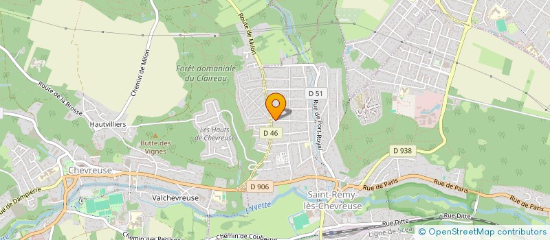 localisation de l'entreprise MONSIEUR PASCAL BEAUCAMP  SAINT-REMY-LES-CHEVREUSE