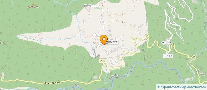 localisation de l'entreprise MONSIEUR PASCAL BEAUCHENE  PIERREFEU