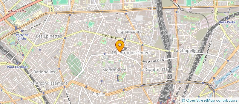 localisation de l'entreprise MONSIEUR PASCAL BEAUDOIN  PARIS