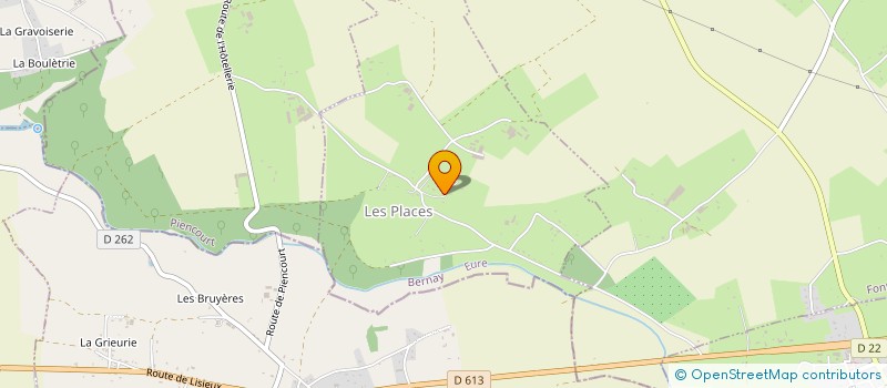 localisation de l'entreprise MONSIEUR PASCAL BEAUMESNIL  ST AUBIN DE SCELLON