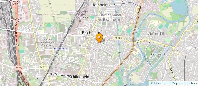 localisation de l'entreprise MONSIEUR PASCAL BECH à BISCHHEIM
