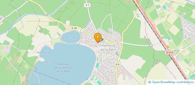 localisation de l'entreprise MONSIEUR PASCAL BEFFARA  VILLENEUVE-DE-LA-RAHO