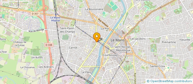 localisation de l'entreprise MONSIEUR PASCAL BELAN à LE MANS