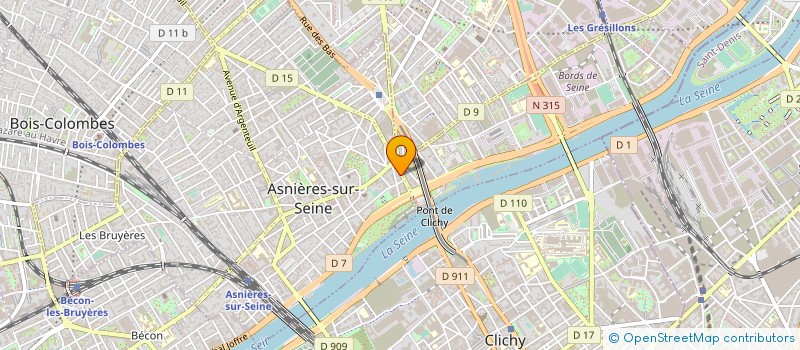 localisation de l'entreprise MONSIEUR PASCAL BELGAROUI  ASNIERES-SUR-SEINE