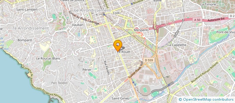 localisation de l'entreprise MONSIEUR PASCAL BELLEGARDE à MARSEILLE