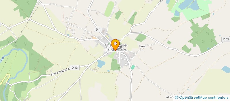 localisation de l'entreprise MONSIEUR PASCAL BELLEVILLE à CHAMPAGNE-SAINT-HILAIRE