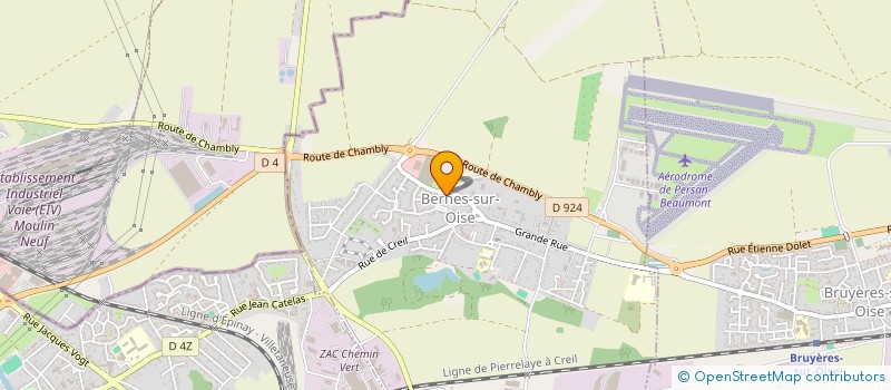 localisation de l'entreprise MONSIEUR PASCAL BENITEZ à BERNES-SUR-OISE
