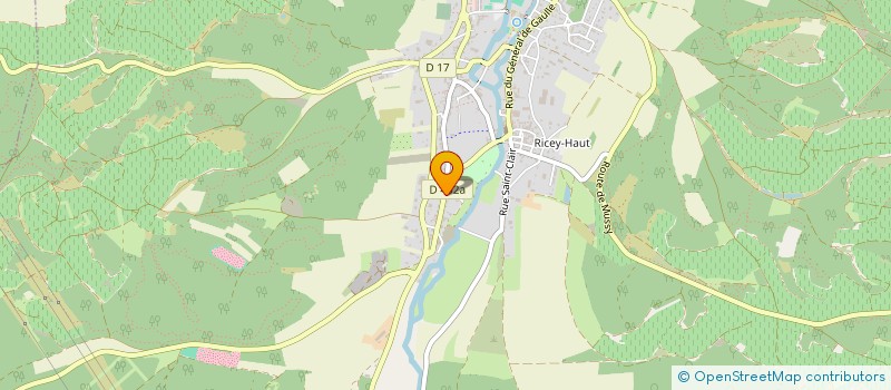 localisation de l'entreprise MONSIEUR PASCAL BENOIST  LES RICEYS