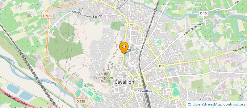 localisation de l'entreprise MONSIEUR PASCAL BENOIT à CAVAILLON