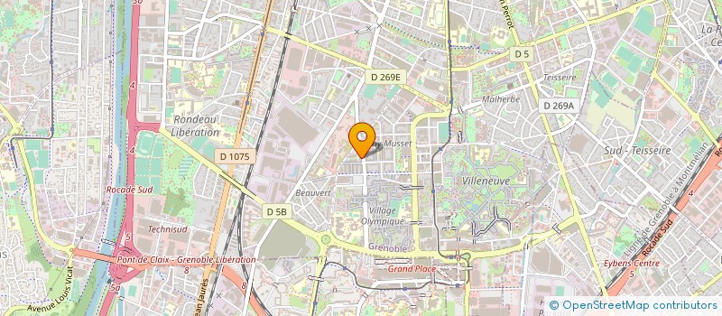 localisation de l'entreprise MONSIEUR PASCAL BERARDI à GRENOBLE