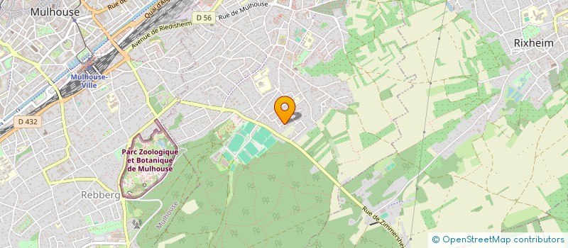 localisation de l'entreprise MONSIEUR PASCAL BERBETT  RIEDISHEIM