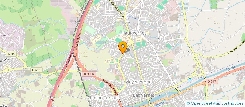 localisation de l'entreprise MONSIEUR PASCAL BERDU  PERPIGNAN