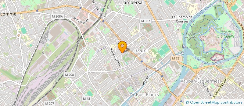 localisation de l'entreprise MONSIEUR PASCAL BERGAMINI à LILLE