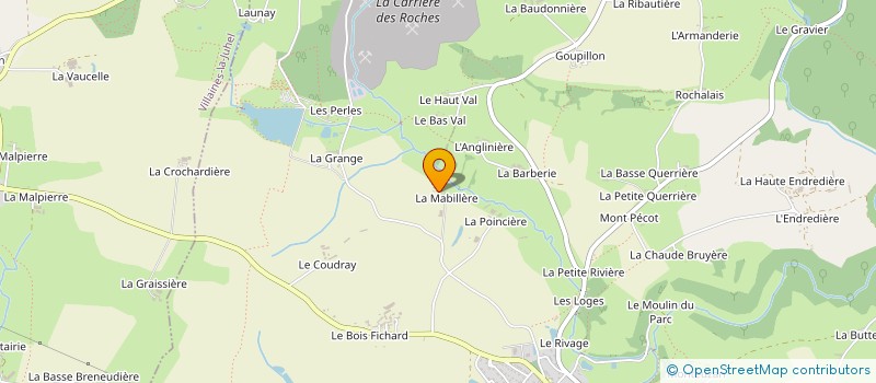 localisation de l'entreprise MONSIEUR PASCAL BESNIER à AVERTON