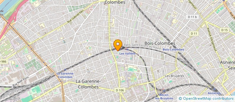localisation de l'entreprise MONSIEUR PASCAL BESSE à LA GARENNE-COLOMBES