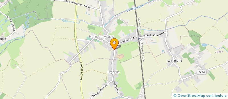 localisation de l'entreprise MONSIEUR PASCAL BEUGIN  AMES