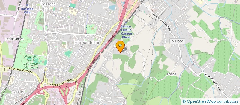 localisation de l'entreprise MONSIEUR PASCAL BIAIS  AMBARES-ET-LAGRAVE