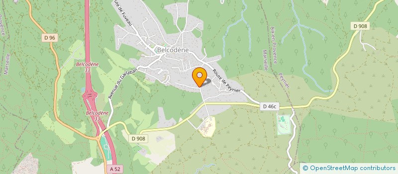 localisation de l'entreprise MONSIEUR PASCAL BIANCIOTTO  BELCODENE