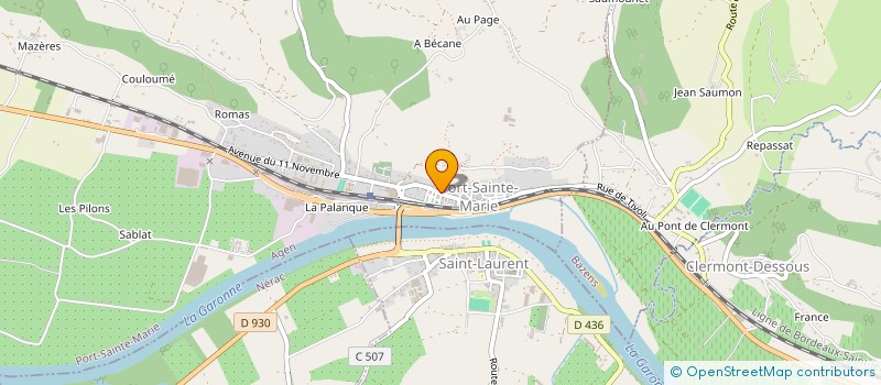 localisation de l'entreprise MONSIEUR PASCAL BIASUZZI  MONTESQUIEU