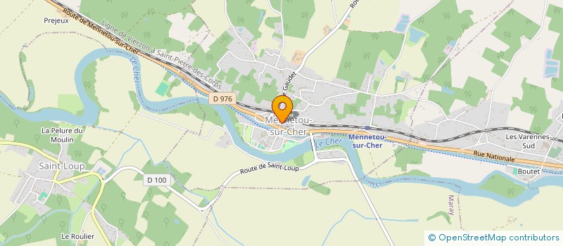 localisation de l'entreprise MONSIEUR PASCAL BIDRON à MENNETOU-SUR-CHER