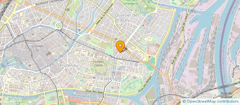 localisation de l'entreprise MONSIEUR PASCAL BIHR à STRASBOURG