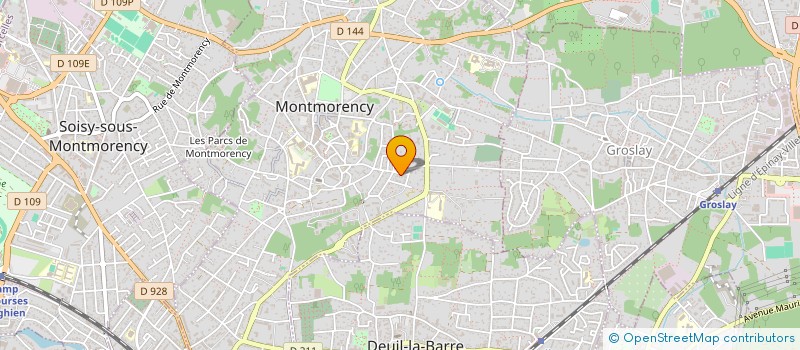 localisation de l'entreprise MONSIEUR PASCAL BILLAY  MONTMORENCY