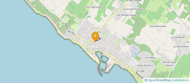 localisation de l'entreprise MONSIEUR PASCAL BINET à SAINT-PIERRE-D'OLERON