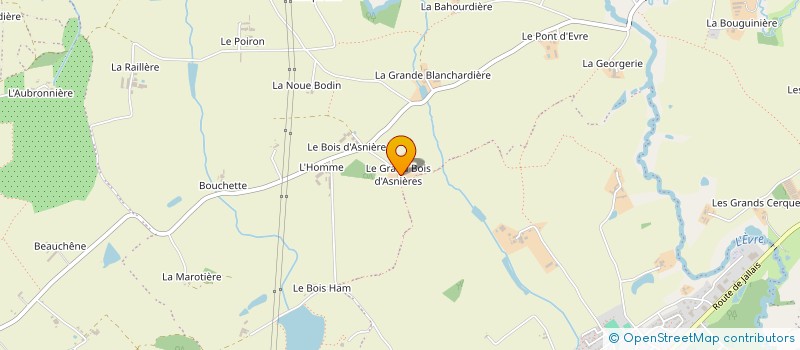 localisation de l'entreprise MONSIEUR PASCAL BIROT  BEAUPREAU-EN-MAUGES