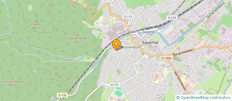 localisation de l'entreprise MONSIEUR PASCAL BISSINGER  MONSWILLER