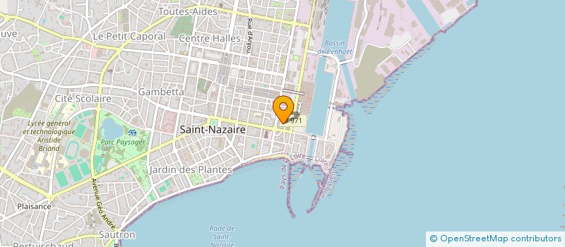 localisation de l'entreprise MONSIEUR PASCAL BISSON  SAINT-NAZAIRE