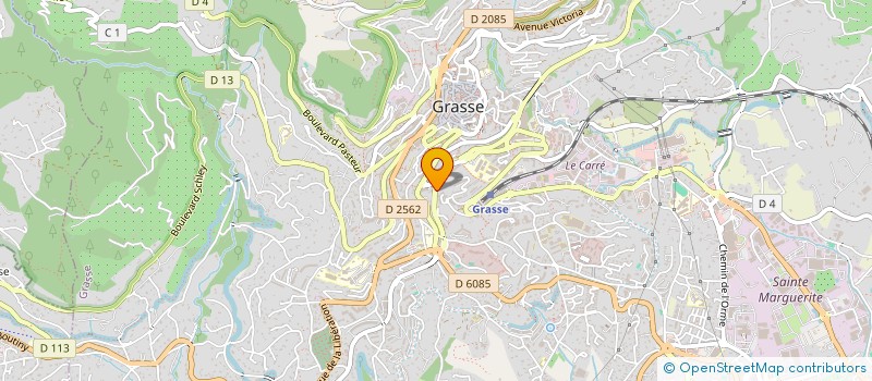 localisation de l'entreprise MONSIEUR PASCAL BLANCARD à GRASSE