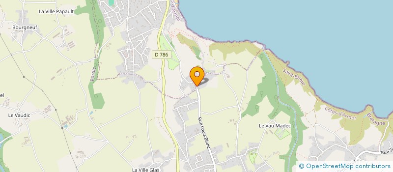 localisation de l'entreprise MONSIEUR PASCAL BLANCHARD  BINIC-ETABLES-SUR-MER